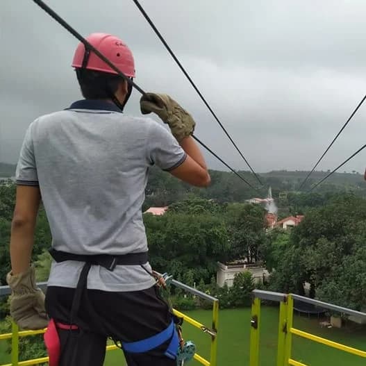 Zip Line at Graces Resort